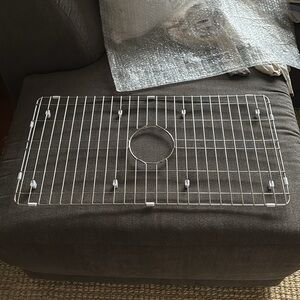 Stainless farmhouse sink protector brand new